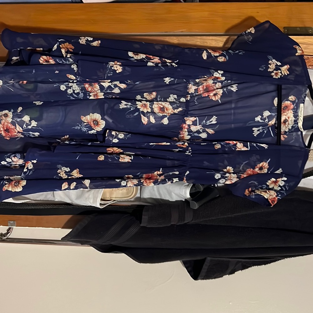 Floral cardigan